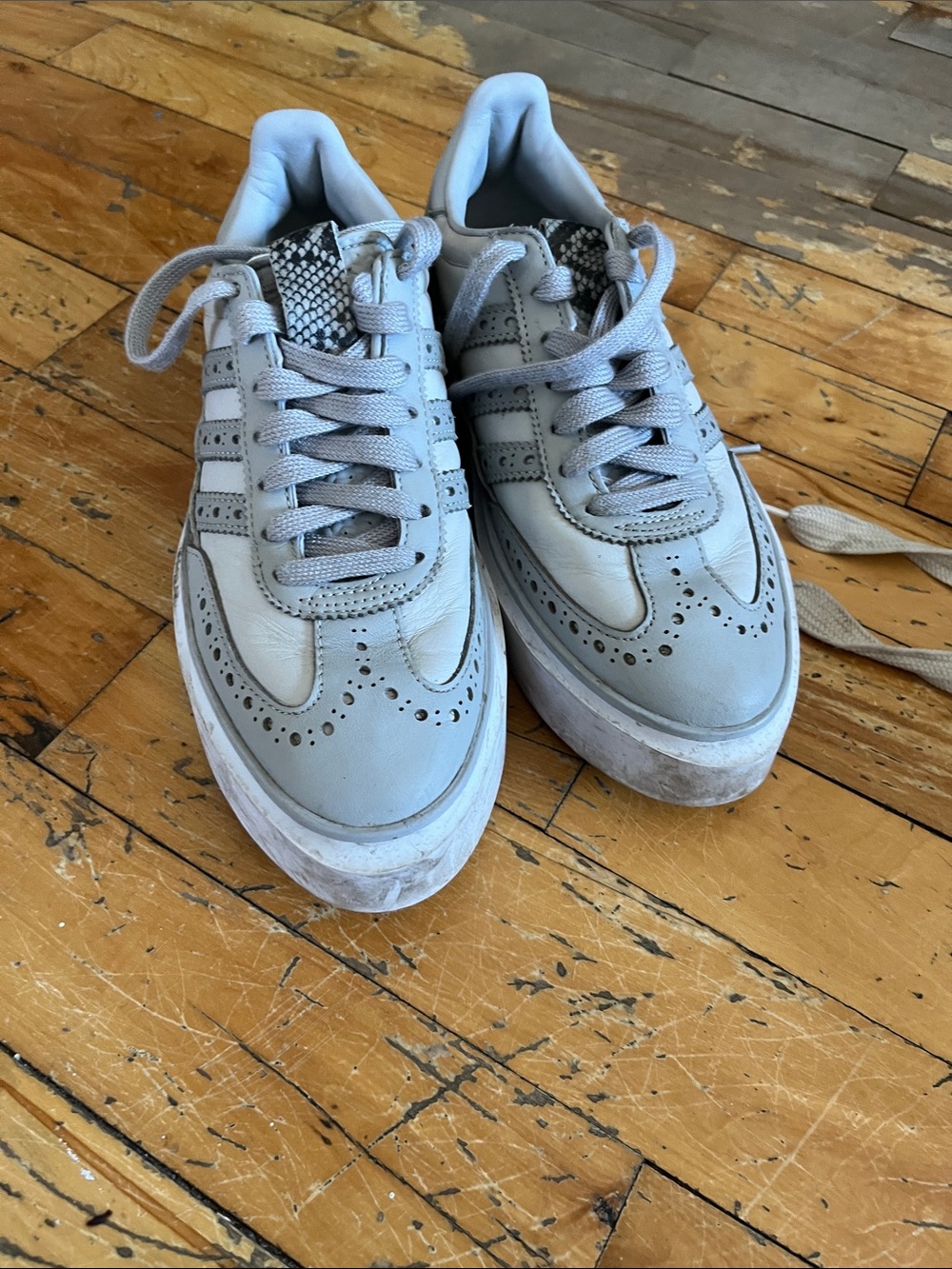 adidas Originals Women's Espadrilles in Light Gray